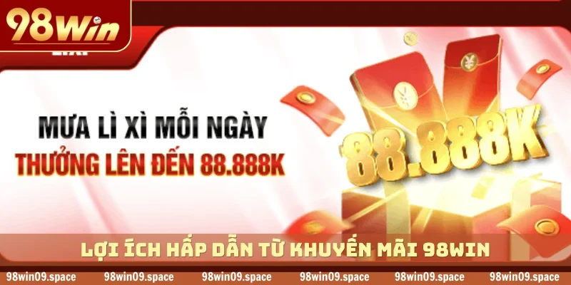 Lợi ích hấp dẫn từ khuyến mãi 98WIN