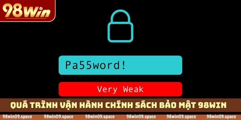 Quá trình vận hành chính sách bảo mật 98WIN