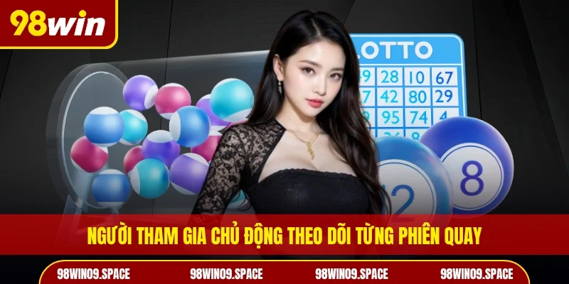 Người tham gia chủ động theo dõi từng phiên quay